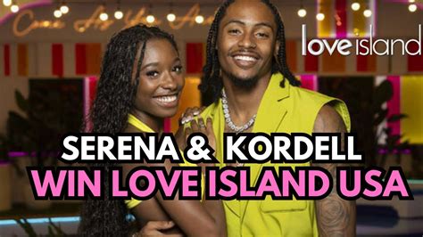 Love Island Usa Winners Serena And Kordell Upcoming Reunion Special