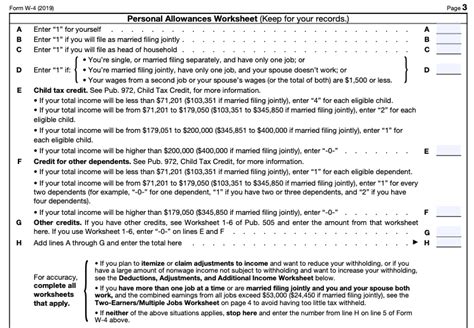 How To Fill Out The Personal Allowances Worksheet Fastercapital