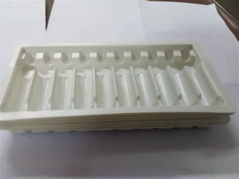 HIPS White Ampoule Packaging Tray Thickness 2mm At Rs 1 2 Piece In Indore