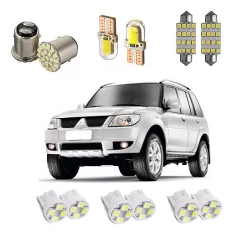 Kit Lampadas Led Pajero Tr4 Pingo Teto Placa Ré Torpedo Frete grátis