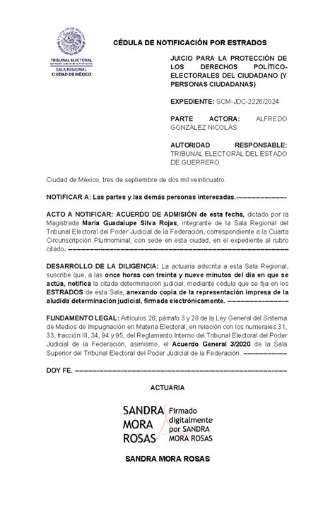SCM 2024 JDC 2226-1510862 - CÉDULA DE NOTIFICACIÓN POR ESTRADOS JUICIO