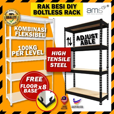 Rak Besi Rak Rack Storage Rack Boltless Rack Metal Rack