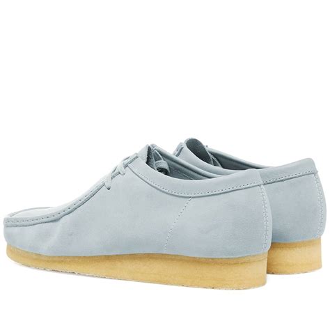 Clarks Originals Wallabee Light Blue Combi | END. (US)