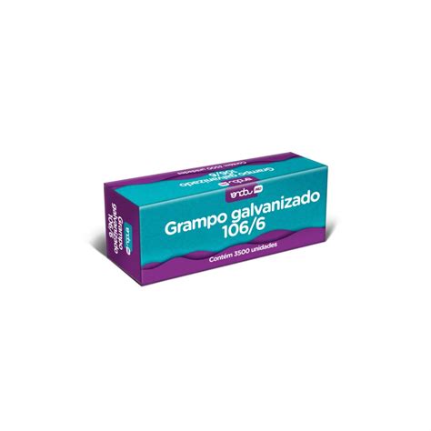 Grampo Galvanizado Para Grampeador Tape Aria Estofados Rocama