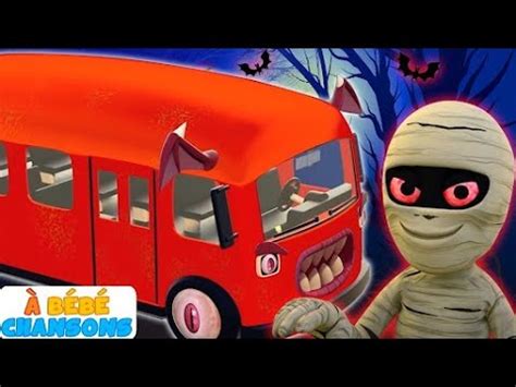 Vid Os D Halloween Pour Les Enfants Roues Effrayantes Dans Le Bus