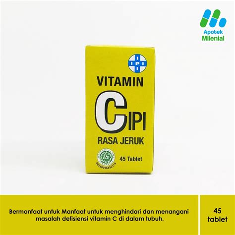 Jual Vitamin C Ipi Isi Tablet Shopee Indonesia