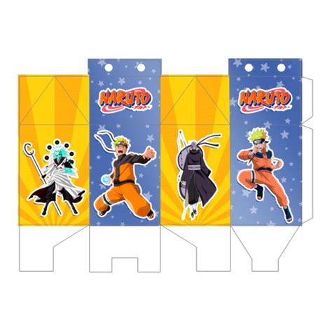 10 Caixa Milk Desmontada Naruto Shopee Brasil