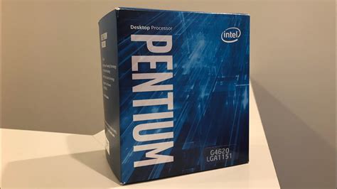 Unboxing Intel Pentium G4620 37ghz Youtube