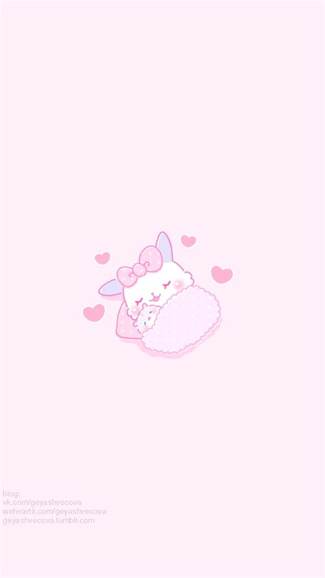 Pink Kawaii Posted By Christopher Johnson Kawaii Pastel Aesthetic HD