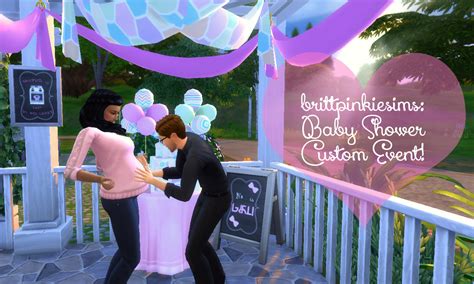 Sims 4 Baby Shower Stuff