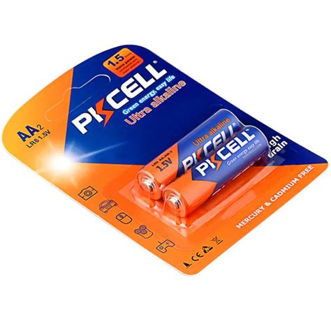 Wholesale Pkcell Lr6 Aa Battery Um3 Mn1500 E91 1 5v Aa Ultra Alkaline Battery Dry Primary