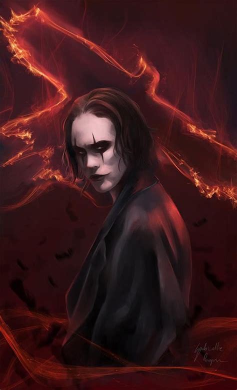 The Crow Brandon Lee Art