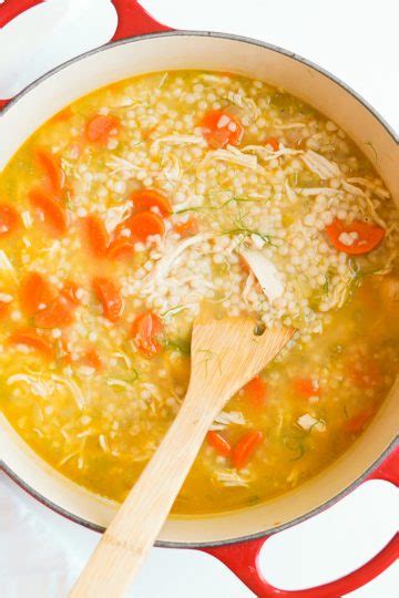 Chicken Couscous Soup - Wellness by Kay