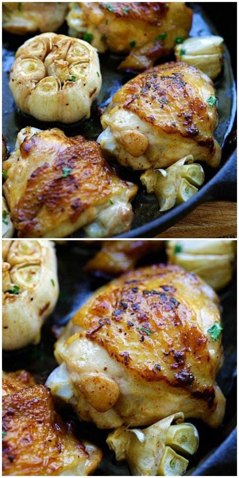 Garlic Chicken Crazy Delicious Chicken Roasted With Garlic Juicy