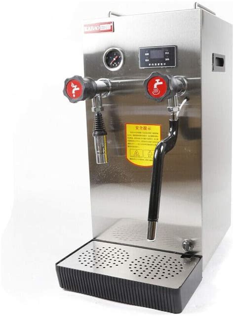 8l 21gal Commercial Milk Frother Machine Steam Boiling