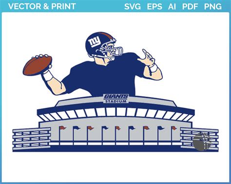 New York Giants - Alternate Logo (2000) - Football Sports Vector SVG ...