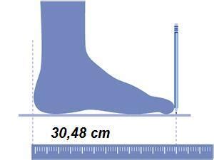 A cuanto equivale un pie en centímetros Brainly lat