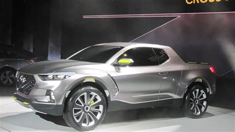 Hyundai Santa Cruz Crossover Pickup Truck Concept 2015 Detroit Auto Show