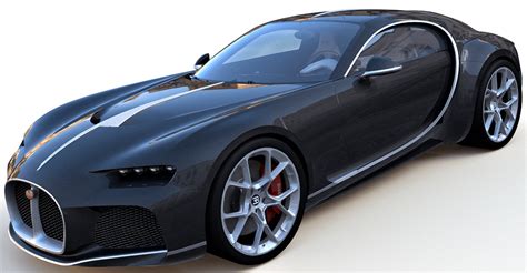 Bugatti Atlantic 3d Model