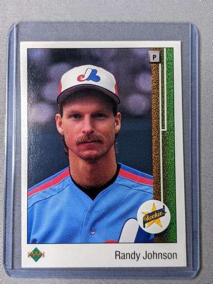 Randy Johnson Upper Deck Rookie South Auction