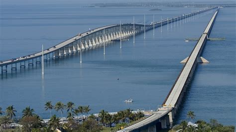 The Seven Mile Bridge Florida Keys Florida Usa Youtube