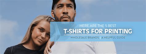 Here are the 5 best t-shirt brands for printing | Screen Textiles