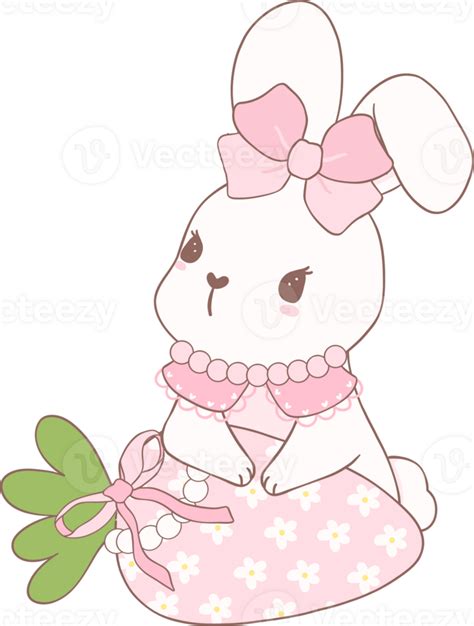 Coquette Easter Bunny 37387755 PNG