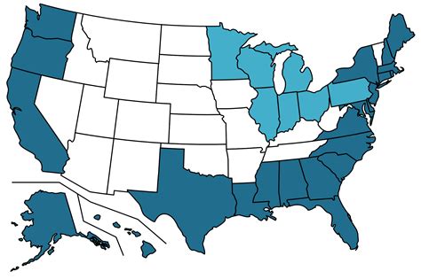 Pacific Oceans Coastal Embrace How Many States Touch The Pacific Ocean