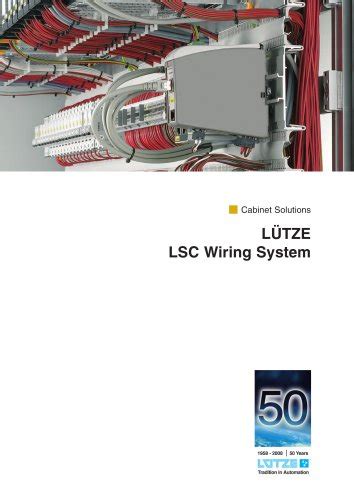 Lsc Wiring System LÜtze Pdf Catalogs Technical Documentation Brochure