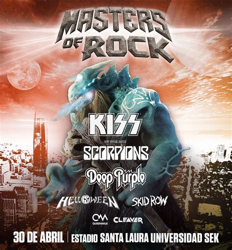 Masters Of Rock Llega Al Estadio Santa Laura El Pr Ximo De Abril