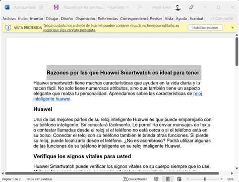 Cómo Eliminar Solo Lectura de un Archivo en Word