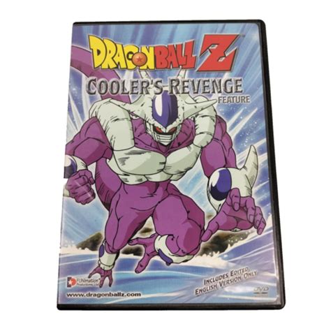 Dragon Ball Z Coolers Revenge Feature DVD Includes Edited English