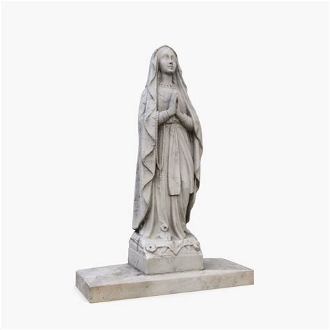 Statue of Mary Magdalene 3D model | CGTrader