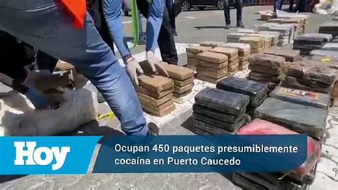 Ocupan Paquetes Presumiblemente Coca Na En Puerto Caucedo V Deo