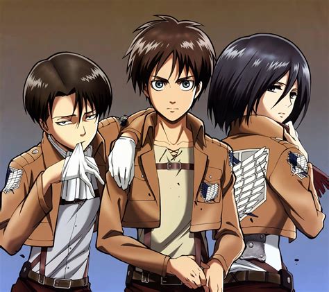 Eren Yeager And Mikasa Ackerman Wallpapers - Wallpaper Cave