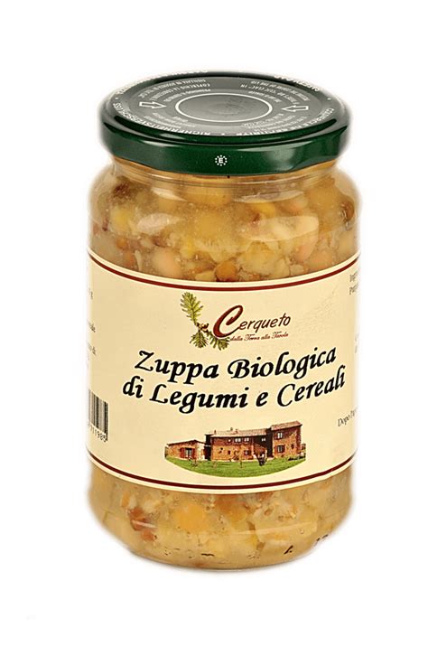 Il Cerqueto Srl Zuppa Di Legumi E Cereali Biologica In Vaso