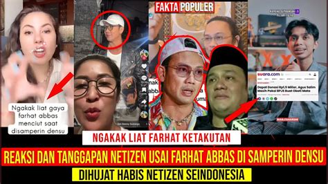 HEBOH Tanggapan Dan Reaksi Netizen Terkait Farhat Abbas Tantang Denny