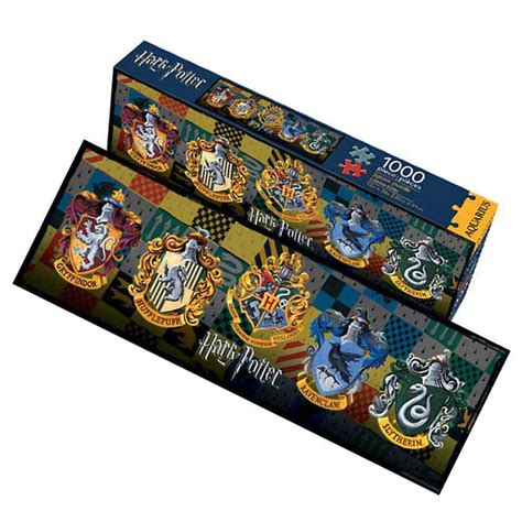 Puzzle Pi Ces Aquarius Harry Potter Panorama Blasons Poudlard