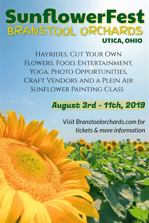 Sunflowerfest 2019 — Branstool Orchards