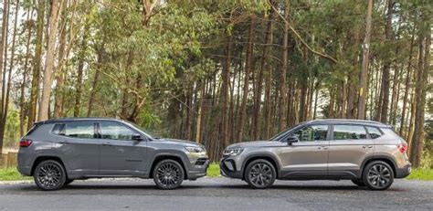 Volkswagen Taos X Jeep Compass Qual é O Melhor Suv Médio