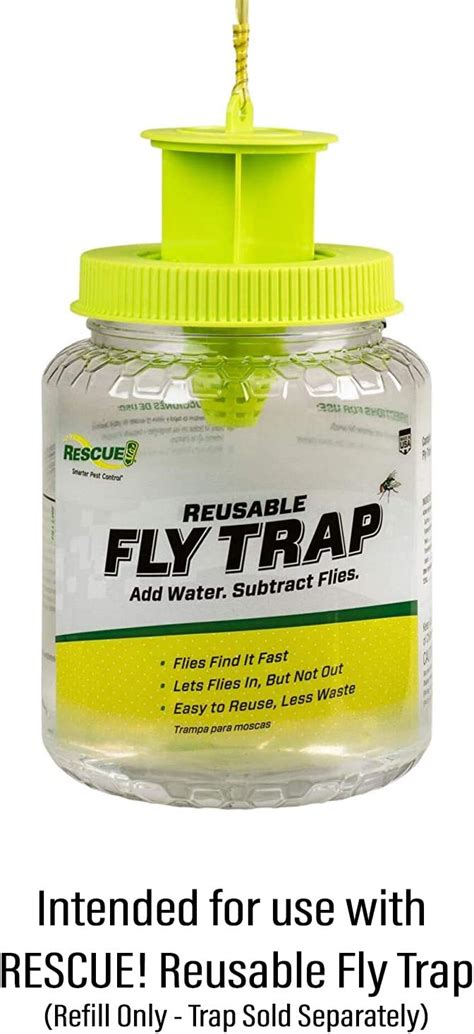 Outdoor Fly Trap Refill by Rescue! - Jeffers