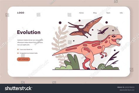 Evolution Life Forms On Earth Concept Stock Vector (Royalty Free ...