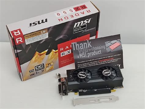 Yahoo オークション [b8a 63 003 1] Msi エムエスアイ Radeon Rx 550