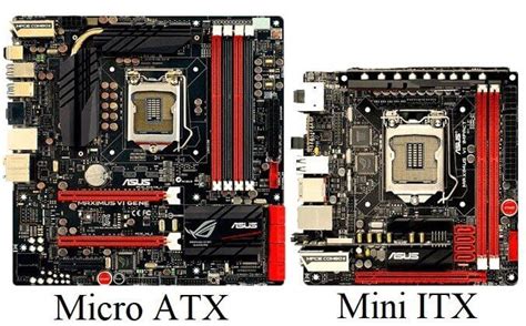 Micro Atx Vs Mini Itx Size