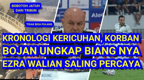 KRONOLOGI Kericuhan Bobotoh Korban Hodak Ungkap Biang Nya Ezra Walian