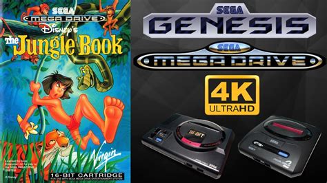 The Jungle Book GENESIS MEGA DRIVE 4K60ᶠᵖˢ UHD Longplay