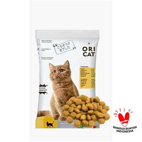 Jual Makanan Kucing Ori Cat Food Premium Oricat Kg Gr Ikan Di