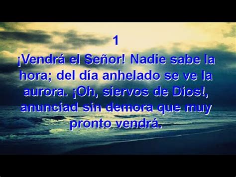 Himno 165 Vendrá el Señor Himnario Adventista Del Séptimo Día YouTube