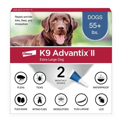 K9 Advantix Ii Flea And Tick Prevention For Extra Large Dogs 55 Lbs 2