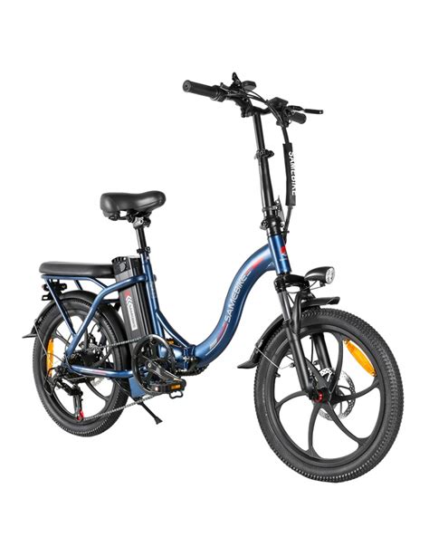 Samebike Cy Bicicletta Elettrica Pieghevole Motore W Batteria